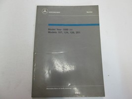 1989 Mercedes Benz Model 107 124 126 201 Introduction into Service Manual STAINS - $41.97