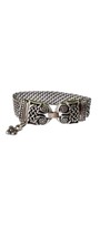 Vintage Brighton Silver Tone Mesh Link Wide Celtic Style Bracelet 7.5” S... - $829.29 MXN