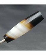 Perle d&#39;agate chung naturelle ancienne du Moyen-Orient CHN-3 - $50.01 CAD