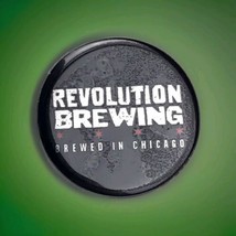 Revolution Brewing Pin Button Pinback Chicago Beer - $9.95