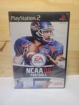 NCAA Football 08 (Sony PlayStation 2, 2007) Complete with Manual Tested Working  - $7.31