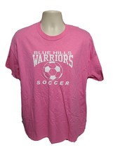 Blue Hills Warriors Soccer Adult Pink XL TShirt - $331.61 MXN