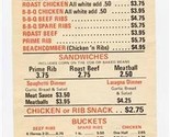 My Mothers Menu A Good Place to Be, She Delivers N 19th Avenue Phoenix A... - $13.86