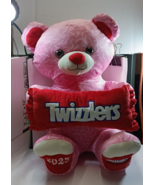 Hershey Pink Plush Twizzlers Candy Bear, 17&quot;, 2025 - $166.20 MXN