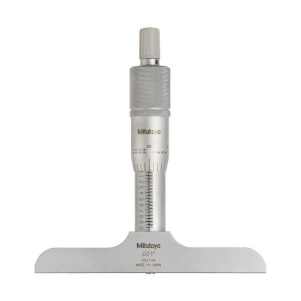Mitutoyo 128-106 Fixed Rod Depth Micrometre, 0-1  - £283.60 GBP