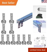 2 Wheel Trolley Assembly Rollers Two Bearing Trolley Assembly for 1-5/8"... - $117.56