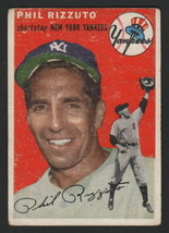 1954 Topps Baseball - PHIL RIZZUTO - #17, NEW YORK YANKEES - £34.02 GBP