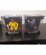Halloween II Michael Myers Vinyl Figure Lot of 2 Bloody &amp; Burning Myers ... - $27.67