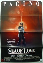 SEA OF LOVE 1989 Al Pacino, Ellen Barkkin,John Goodman, Mark Phelan-One Sheet - £27.69 GBP