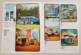 1968 Print Ad Trade Winds Tent Camping Trailers 4 Models Shown Manawa,Wi... - $15.88