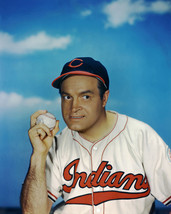 Bob Hope in baseball jersey holding ball Cleveland Indians 16x20 Canvas Giclee - £55.46 GBP