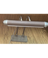 Desk Lamp By Radionic Transformer Co. Catalog No. PT-108, 15”H Brown Works - £62.48 GBP