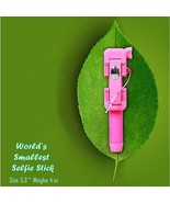 Color: Hot Pink - Candy Bar Selfie Stick World&#39;s Smallest And Guaranteed... - $40.01 CAD