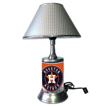 Houston Astros desk lamp with chrome finish shade - £34.60 GBP