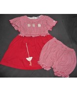 Vintage ABSORBA Little Chickies 2 PC Dress &amp; ... - $19.95