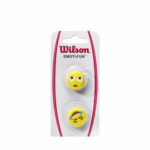 WILSON Emoti-Fun Tennis Dampeners - 2 Pack, Sunglasses/Tounge Out Emojis - $11.40