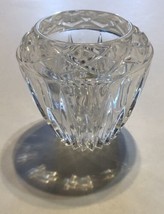 Princess House HIGHLIGHTS Lead Crystal Votive Candle Holder / Vase  #872 - £15.07 GBP