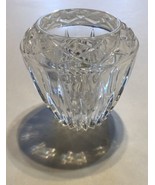 Princess House HIGHLIGHTS Lead Crystal Votive Candle Holder / Vase  #872 - £14.79 GBP