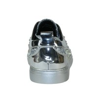 Mens Fancy Shoes By FIESSO AURELIO GARCIA, Spikes Rhine stones 2413 Silver image 7