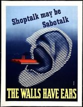 WW2 World War 2 Propaganda Poster Art Print Metal Sign 12x8in Vintage Ol... - $34.85 CAD