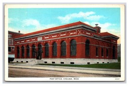 Post Office Building Chelsea Massachusetts MA WB Postcard Y13 - £2.33 GBP