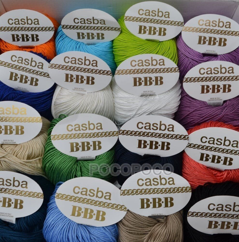 Ball Egyptian Cotton BBB TITANWOOL For Knitting and Crochet Art. Casba-
... - $3.95+