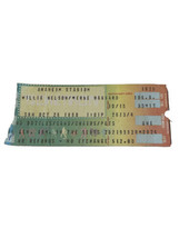 OCT 26, 1980 WILLIE NELSON MERLE HAGGARD ANAHEIM STADIUM CONCERT TICKET ... - £22.60 GBP