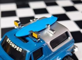 (3D Print) Blue Surfboard (only) for Schaper Stomper Bronco 4x4 Truck - $12.60 CAD