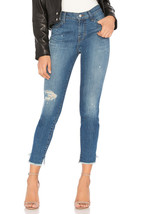 J BRAND Womens Crop Jeans Sadey Indiana Blue Size 25W - £60.73 GBP