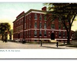High School Nashua New Hampshire NH UNP Unused Raphael Tuck UDB Postcard... - $5.89