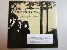 The Never Enjoying The Outdoors 2003 Sealed Promo Cd 15 Tracks W/RADIO Edits Oop - £3.03 GBP