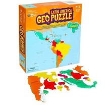 GeoPuzzle Latin America — Educational 50 Piece Geography Jigsaw Puzzle — Ages 4 - £12.99 GBP