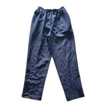BonWorth Elastic Waist Pants ~ Sz M ~ Dark Blue ~ High Rise ~ 28.5&quot; Inseam - £17.95 GBP