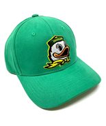 MVP Oregon Ducks Mascot Logo Green Curved Bill Adjustable Hat - £23.46 GBP