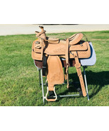 Western Saddle Youth Barrel Racing Trail Horse Saddle 12&quot; to 17&quot; Express... - $731.17 CAD+