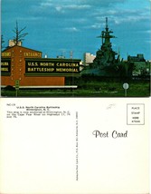 North Carolina(NC) Wilmington U.S.S. North Carolina Battleship Vintage P... - £7.48 GBP