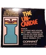 Vntg Corning PYREXUn-Candle Sticks Glass 2 set 1970s 50 Wicks 3 Floating... - $312.47 MXN