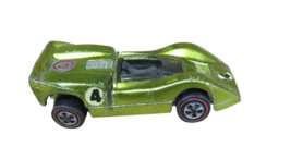VTG Hot Wheels Redline Ford J-Car 1969 Antifreeze Green USA Base #4 - $64.30