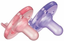 Philips Avent SCF190/01 Soothie 0-3mth, Pink/Purple, 2 Count - £7.75 GBP