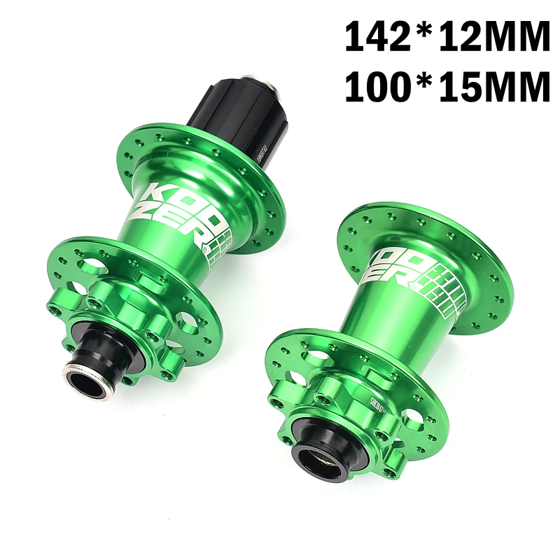 Koozer Colorful 32H MTB Hubs 4 ing Mountain Bike Disc ke Hub Rear 10*135mm QR 10 - £140.27 GBP