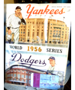 0RIGINAL 1956 World Series program and ticket - $741.76