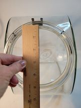 Large Glass Tilted Candy Jar with Lid image 6