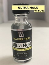 WALKER TAPE  ULTRA HOLD LACE WIG ADHESIVE GLUE 0.5 FL OZ BRUSH ON - £9.60 GBP