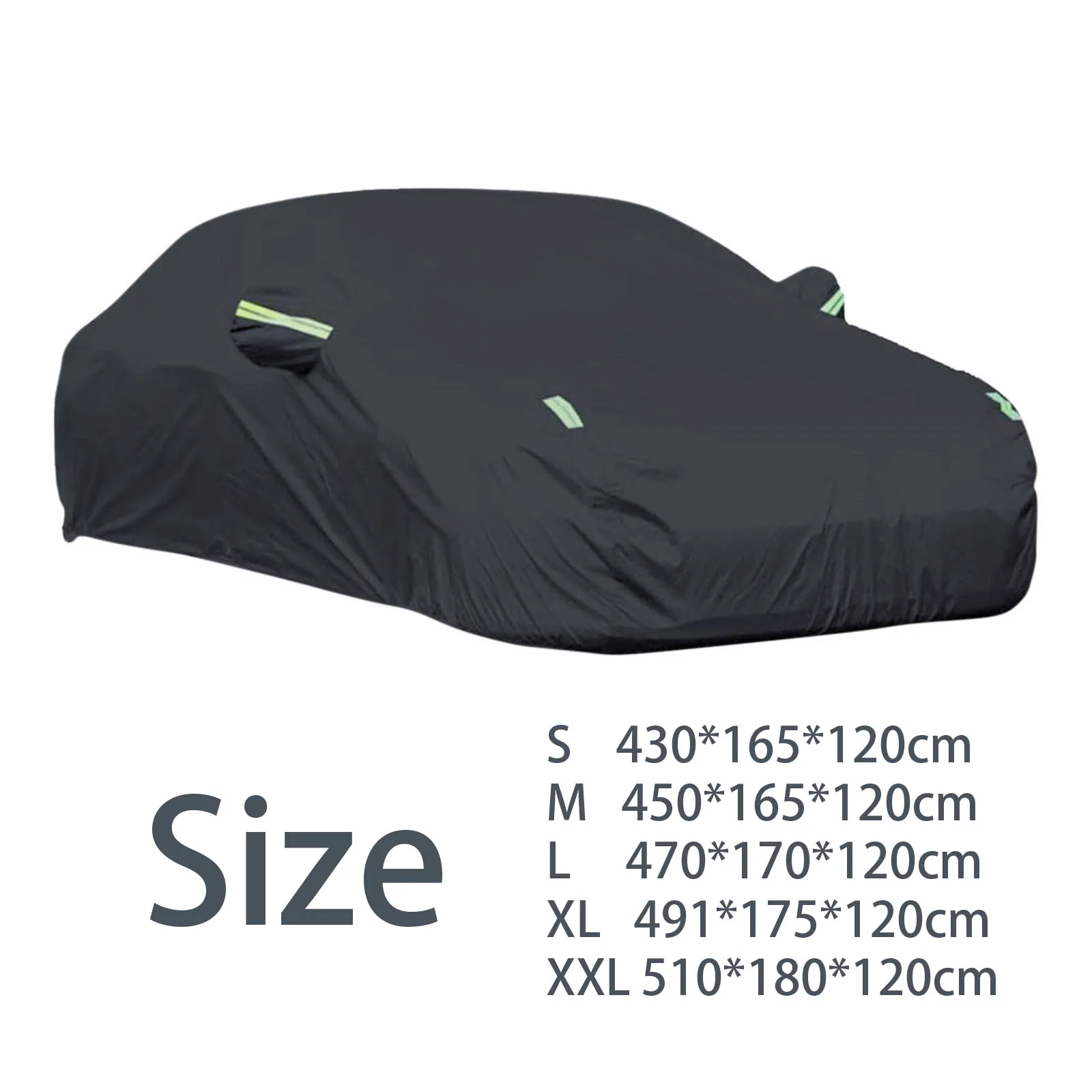 Size S-XXL Car Cover Waterproof Outdoor Cover Oxford Sun Rain Uv Protection - £35.86 GBP+