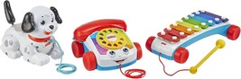 Three Traditional Pull Toys Are Included In The Fisher-Price Pull-Along Basics - £36.71 GBP