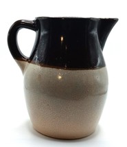 Roseville RRP Pottery Small Jug Pitcher Glazed 6 inch Two Toned Ceramic USA - $9.78