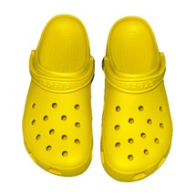 Crocs Classic Waterproof Lemon Yellow Clogs - Men&#39;s Size 10 / Women&#39;s Si... - $46.98 CAD