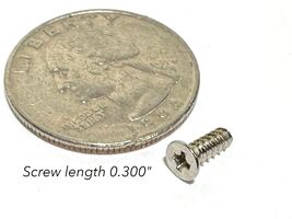 1pc ARTIN 1/43 Scale BODY CHASSIS SCREW New Old Stock Unused - $2.49