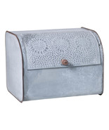 Irvins Country Tinware Bread Box in Weathered Zinc - £77.61 GBP