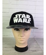 Disney Star Wars Embroidered Logo Darth Vader Sublimated Brim Strapback ... - £22.20 GBP